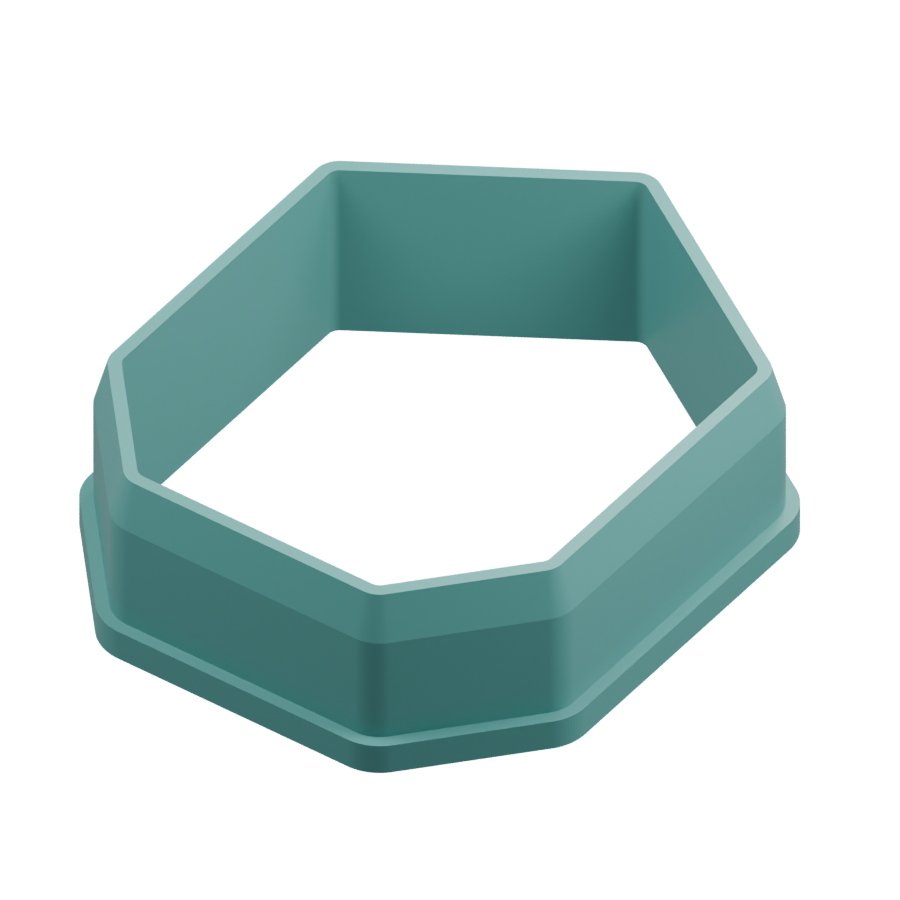 3D render of the medium facet cutter